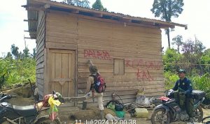 Patroli Penjagaan Hutan Taman Nasional Tesso Nilo, Tim Musnahkan 11 Pondok Perambah